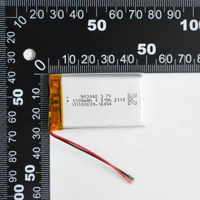 comprar Batería de alta velocidad de descarga 3.7V 1300mah 30CMax60C Recargable 903048 3.7v Batería de litio polímero de célula única online manufacture