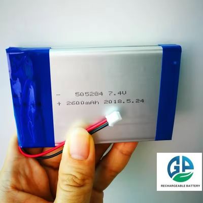 comprar Batería de polímero de litio de alta capacidad de 7,4 V 505284 2S1P 2600mah batería recargable de litio-ion litio-ion lipo-lithium polímero online manufacture