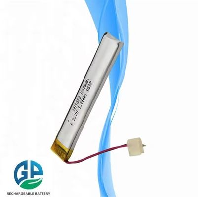 comprar Li Polymer KC Batería recargable de Lipo 551370 Batería de Lipo 3.7v 500mAh Batería para armario LED Lig online manufacture