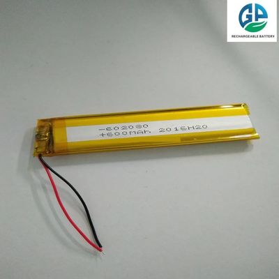 comprar Alta capacidad 3.7V Núcleo del fabricante 602080 Batería de iones de litio de polímero 600mah 650mah 700mah Batería de litio de polímero KC online manufacture