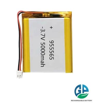 comprar Batería Lipo de alta capacidad de alta capacidad de tiempo de ciclo Baterías recargables 955565 3.7v 5000mah Batería de litio polímero online manufacture
