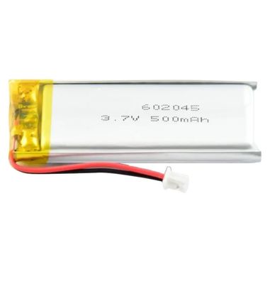 comprar Batería de polímero de litio 3.7V 500mAh 602045 Li-Ion recargable para dispositivos de belleza online manufacture