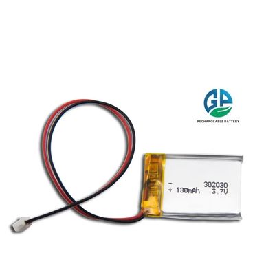 comprar Paquete de batería de polímero de litio recargable de 3,7 V 130 mAh con certificación KC para reloj inteligente y luz de video LED online manufacture