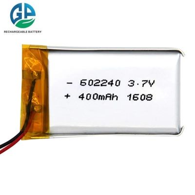 comprar KC 400mah 3.7v Li Polymer Battery Power Bank 3.7V Batería de Litio Polymer 602240 400MAH Batería Lipo online manufacture