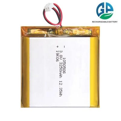 comprar Alta capacidad 3.8V 3250mAh Alta calidad 3.8V Batería recargable de iones de litio de alto voltaje 105050 3250mAh online manufacture