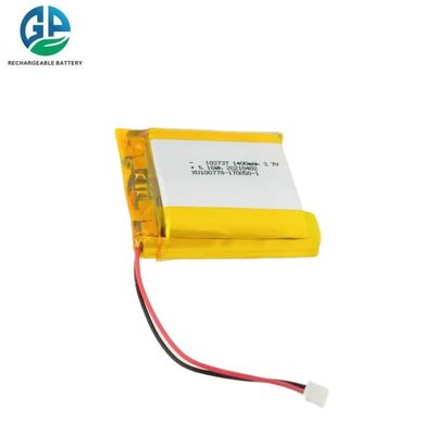 comprar Baterías de iones de litio de alta descarga 30C Max60C 103737 3.7v 1400mah Batería recargable de iones de litio litio-polímero online manufacture