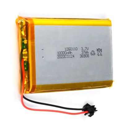 comprar Tecnología energética Batería de Li-polímero recargable 30C Max60C 3.7v Batería Lipo recargable Li-polímero 1260110 10000mAh online manufacture