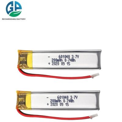 comprar KC Recargable 601040 200mAh 3.7V Batería de polímero de litio para cámara digital MSDS online manufacture