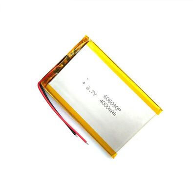 comprar Batería de polímero de iones de litio de alta capacidad de 3,7 V y 4000 mAh, polímero de litio recargable 500 veces, 5000 mAh, 3,7 V, 4000 mAh, 606090 online manufacture