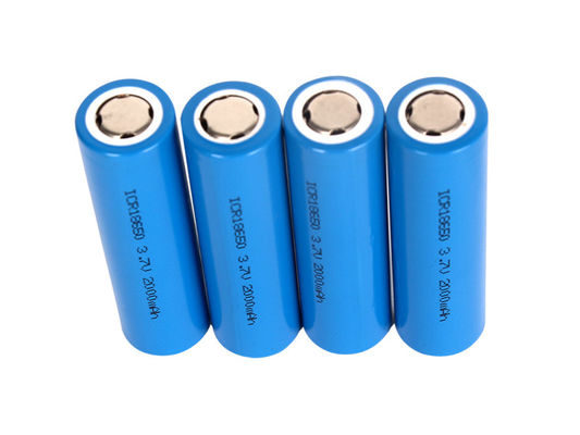 comprar 2000mAh 3C Alta velocidad de descarga 18650 Batería de iones de litio 3.7V Recargable 18*65mm Fabricación en línea