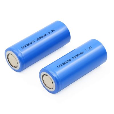 comprar El hierro cilíndrico del litio fosfata 26650 la célula de batería de 3.2V 3300mAh LiFePO4 online manufacture