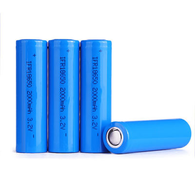 comprar Célula de batería LFP 18650 certificada UN38.3 3.2V 2000mAh con vida útil de 2000 ciclos para herramientas solares y eléctricas Fabricación en línea