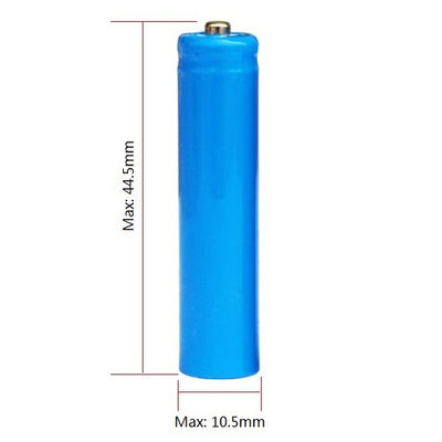 comprar Batería recargable de iones de litio de 320 mAh y 3,7 V tamaño AAA 10440 para cepillo de dientes Fabricación en línea