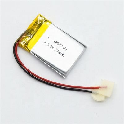 comprar 502030 3.7 V 250mah Li Polymer Battery With PCM And Cable online manufacture