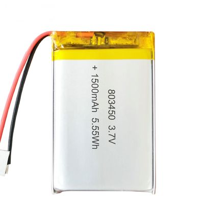comprar 3,7 batería de los auriculares bluetooth de V 1500mAh Lipo vida de ciclo de 500 veces online manufacture