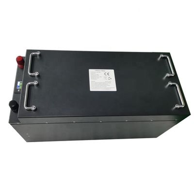 comprar Batería de montacargas LiFePO4 de ciclo profundo de 48V 400Ah con BMS de equilibrio activo para AGV online manufacture