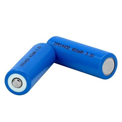 comprar 14430 Tamaño 3.2V 400mAh Batería LiFePO4 Recargable de Fosfato de Litio para Aplicaciones Solares Fabricación en línea