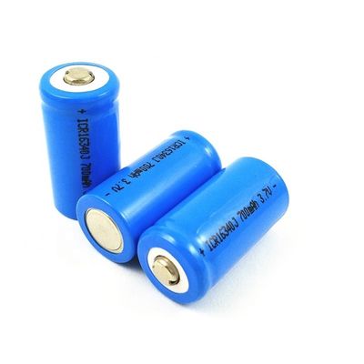 comprar 3.7V 750mAh ICR16340 CR123A Batería recargable de iones de litio con 500 ciclos de vida online manufacture