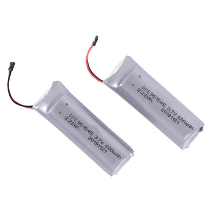 comprar Batería 600mah 3.7V de LiPo del polímero de litio para los productos electrónicos de consumo online manufacture