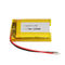 Los CB IEC62133 de la batería del polímero de litio de la alta capacidad certificaron 103040 3.7v 1200mAh