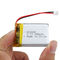Batería 603040 del polímero de litio de IEC62133 UN38.3 3,7 voltios 650mAh