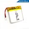IEC62133 3,7 batería del polímero de litio de voltio 500mAh 603030