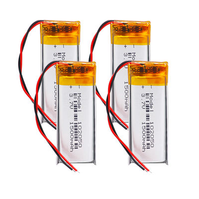 El kc aprobó 102050 la batería del litio del polímero de 3.7V 1000mAh