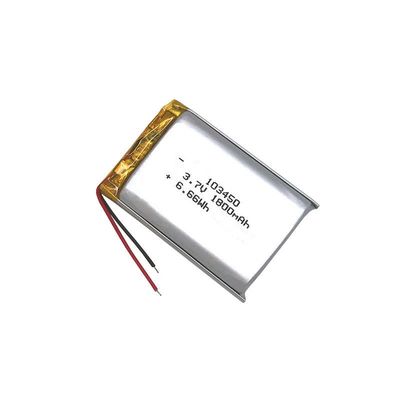 103450 2000mAh 3.7V Li Poly Rechargeable Battery Pack kc aprobaron