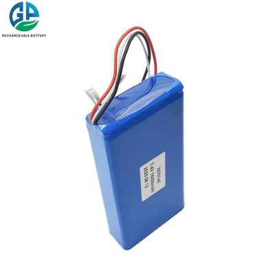 Batería de alta densidad kc 7070140 de la energía 16Ah 7.4V 16000mAh 2S1P Lipo