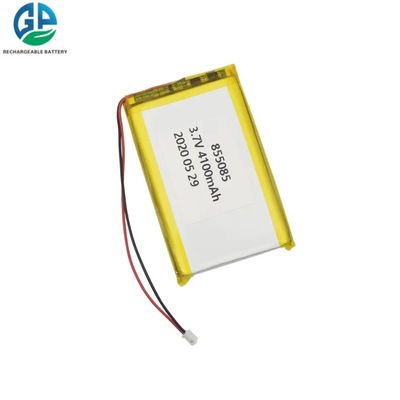 3.7V 4100mAh Batería de polímero de litio con 500 veces la vida del ciclo Batería recargable de Li-polímero