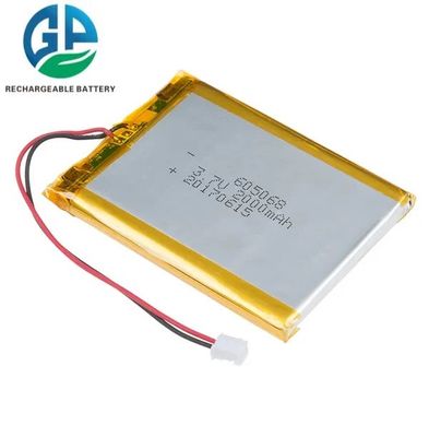 KC UL aprobó una batería de polímero li 3.7 v 2000mah 605068 batería de polímero león