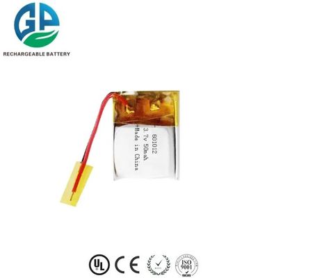 601012 Batería de polímero de iones de litio de 3,7 V más pequeña 50mah Para tarjetas electrónicas