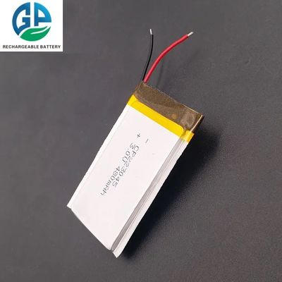Batería de polímero de litio de 3.0V 480mAh recargable con certificación KC/CB para aplicaciones IoT