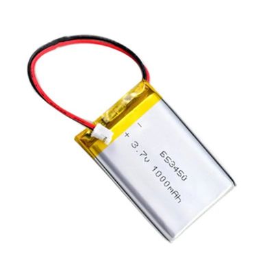 3.7V 1000mAh 653450 Batería de polímero de litio batería recargable LiPo para UPS digital