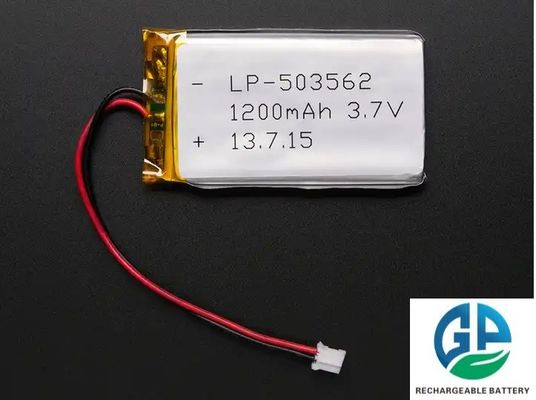 503562 3.7v 1200mAh Baterías recargables de litio y liposóxido de polímero