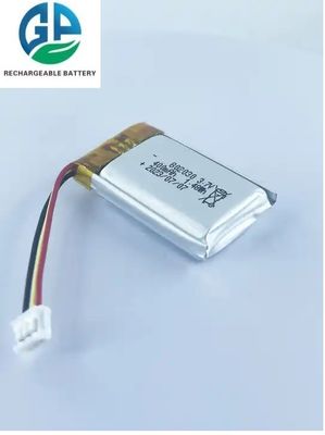 3.7v 400mah Batería recargable de Li-ion Polymer Pack 802030 500 veces Vida útil del ciclo
