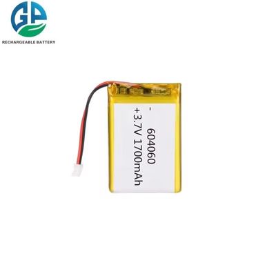 Batería recargable Lipo de 3,7 V y 1700 mAh aprobada por KC IEC62133 para dispositivos de belleza