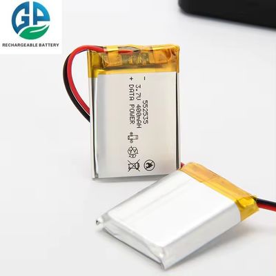 552535 3.7V 400mAh KC CB IEC62133 Batería de litio polimérico aprobada Batería de litio recargable