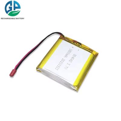 KC IEC62133 Aprobado 3.7V 1600mAh Batería recargable de polímero de litio Batería Lipo