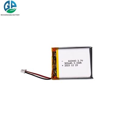 Batería de polímero de litio de larga duración de 3.7V 900mAh 603443 para productos iPod Classic