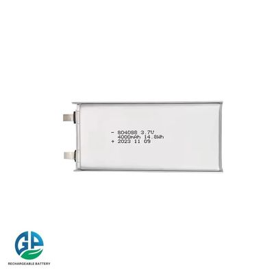 804088 3.7V Batería recargable de iones de litio polímero de alta potencia de alta capacidad 4000mAh Batería Lipo