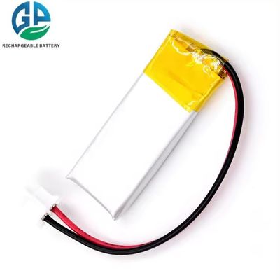 Batería de polímero de litio de 3.7V y 130mAh con certificación KC para reloj inteligente