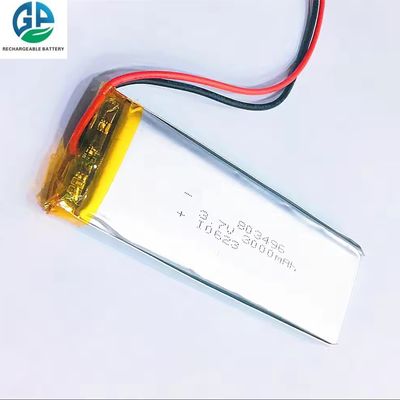 Batería de alta velocidad de descarga 30C 803496 3.7v 3000mah Potencia Control remoto Polímero de iones de litio de alta calidad Batería Lipo