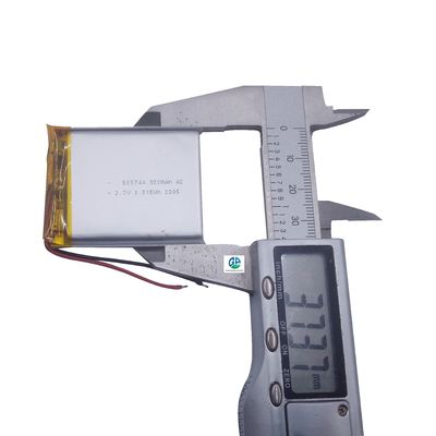 Batería recargable de alta calidad de venta al por mayor 503744 950mAh 3.7V 3.515Wh Polímero electrolito para batería de litio