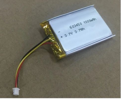 3.7V 1100mAh Batería de Li Polymer con 500 veces la vida del ciclo para dispositivos de belleza