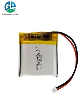 Batería de polímero de iones de litio de 3.7V 650mAh aprobada por KC IEC62133 902830 para juguetes de control remoto