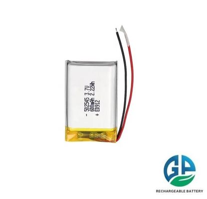Certificado KC 502545 Modelo 600mAh Batería de polímero de litio Batería LiPo recargable