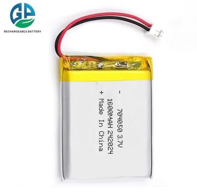 Batería de alta velocidad de descarga 30C 704050 3.7v 1600mah Control remoto de alta calidad Batería digital de reemplazo de polímero de iones de litio