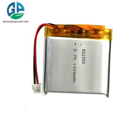 Certificado KC 3.7V 1000mAh Batería de litio polímero recargable Batería LiPo para dispositivos de belleza