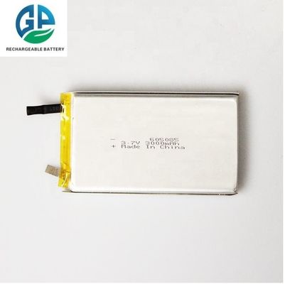 Batería de alta descarga 3.7V 3000mah 30C Max60C Batería Lipo recargable 605085 3000mah